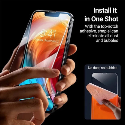 1-5Pcs Tempered Glass Screen Protector - iPhone 16 15 14 13 12 11 Pro Max 7 8 SE X XS XR Protective Glass Film