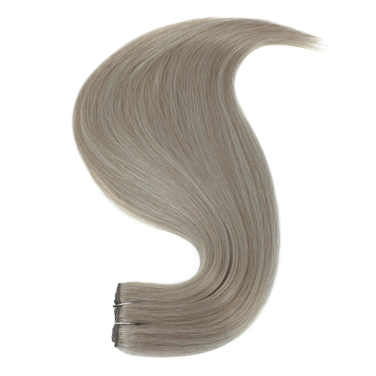 26" Ombre Straight Synthetic Hair Extensions – Smooth Weaving, Full Blue Hair Bundles from Root to End