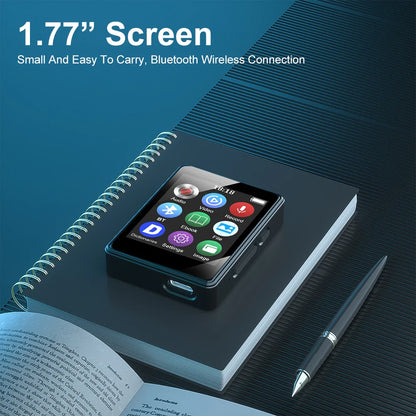 Portable MP3/MP4 Bluetooth 5.0 Music Player – High-Fidelity Lossless Sound Walkman with Russian Language Support