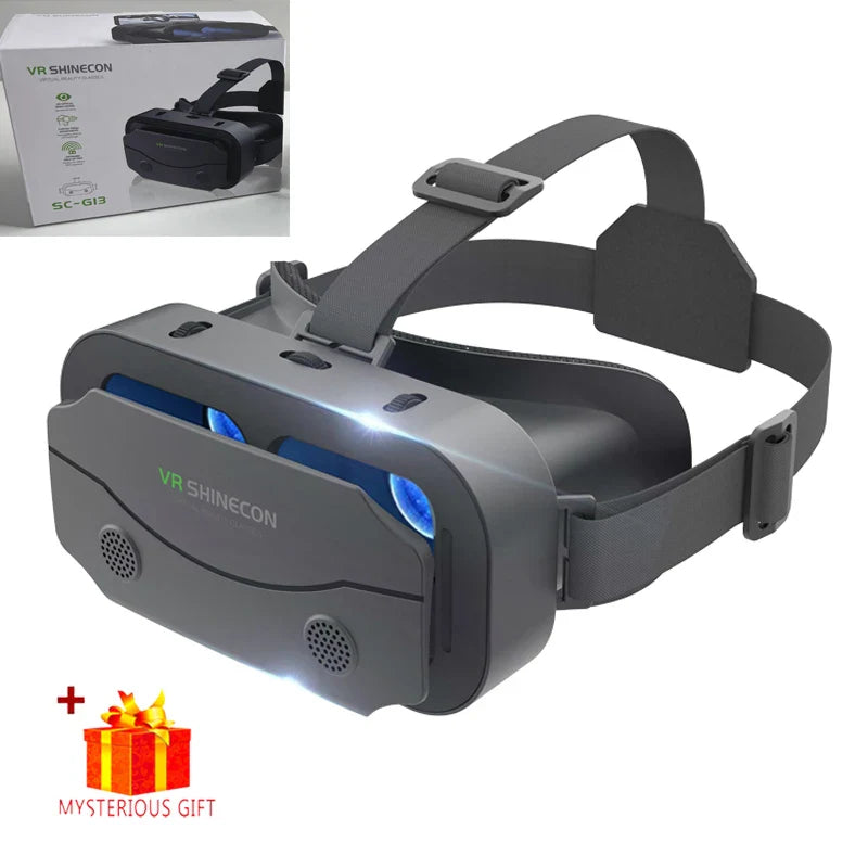 VR Glasses Virtual Reality Headset – 3D Lenses Smart Goggles for Smartphones, Mobile Game Accessory