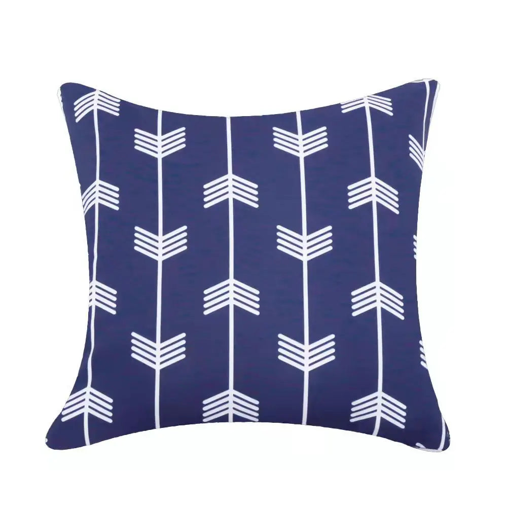 Waterproof Oxford Cloth Pillowcase - Splash Proof Outdoor Cushion Cover for Garden Lawn Terrace Furniture