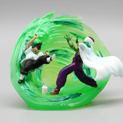 6cm Dragon Ball Z Action Figure | Piccolo & Master Roshi PVC Collectible Anime Figurines, Mafuba Statue Model Toys