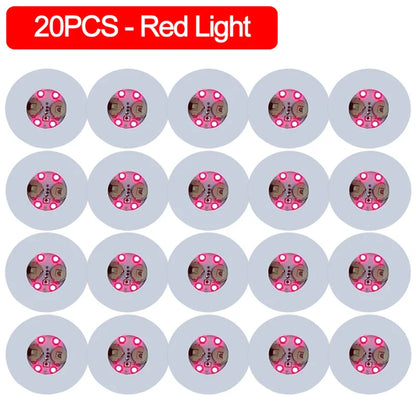 LED Coaster Sticker – Battery-Powered Luminous Glass & Bottle Pads for Bars, Parties, and Drink Decor