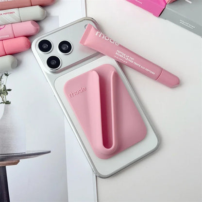 Rhode Long-Lasting Lip Gloss Holder - Magnetic Snap-On Lipstick Case for MagSafe Phone Clips