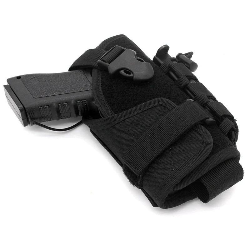 Concealed Tactical Gun Holster - Molle Pistol Belt Holster with Magazine Pouch for G2C PX4 M9 USP SIG P226 M1911 GL17 P99 SP2022