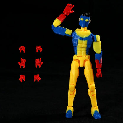 3D Printed Invincible Anime Action Figures – Multi-Jointed Superhero Model Toys & Gifts