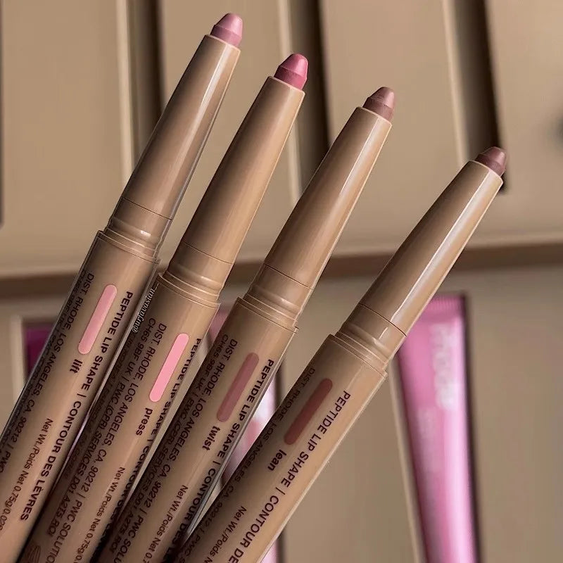 Peptide Lip Shape Pen - Long-Lasting Lip Liner Tint Pencil for Lip Contouring & Makeup