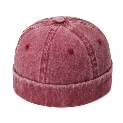 Washed Hip Hop Cap - Unisex Soft Top Street Style Farmer Hat