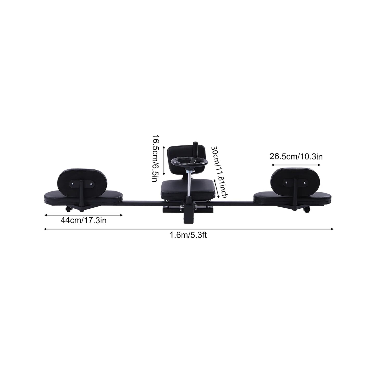 Heavy Duty Leg Stretcher Machine — Gymnastics, Yoga, MMA Flexibility & Home Gym Training Equipment