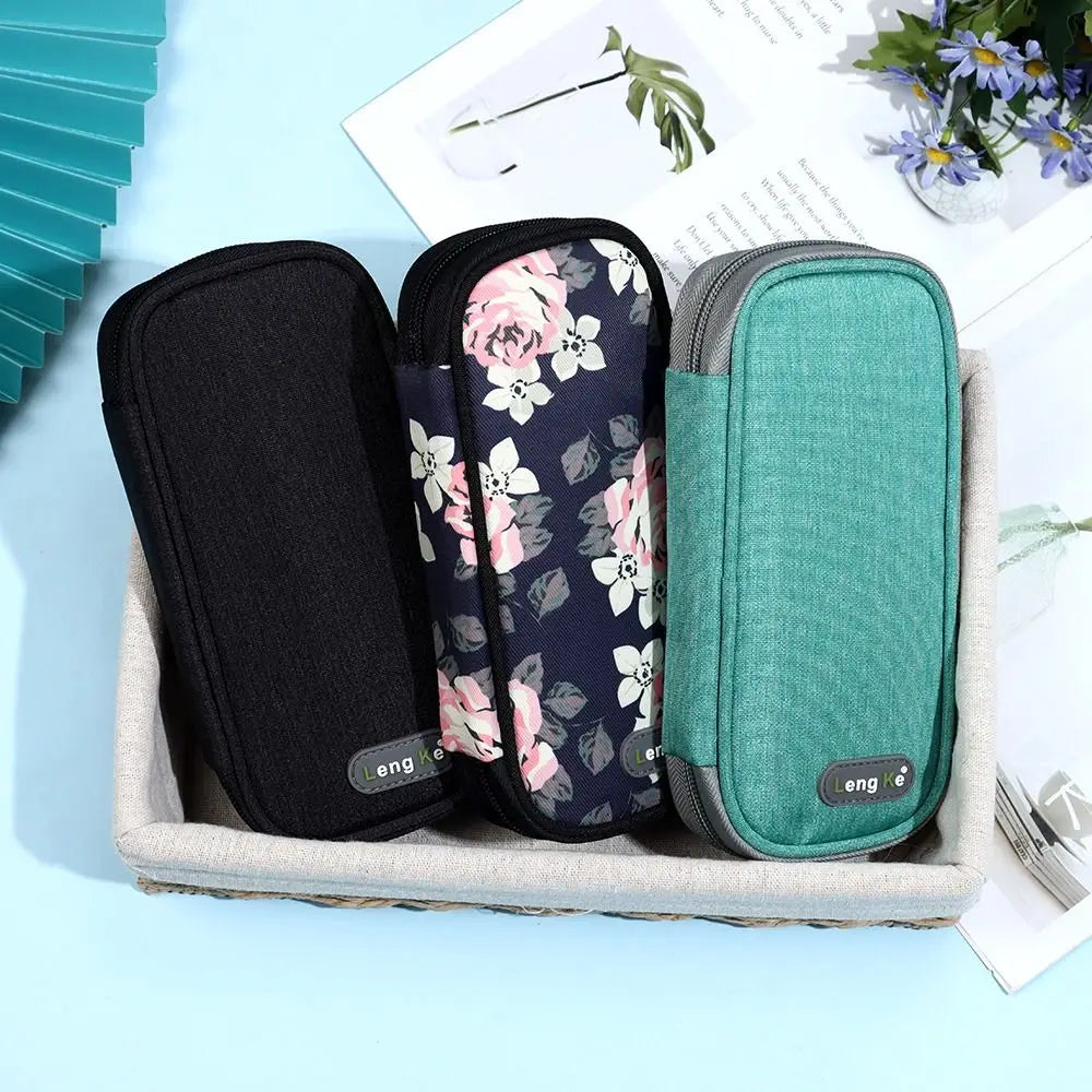 Oxford Cloth Insulin Cooling Bag - Portable Cold Storage Medicine Cooler for Diabetes, Travel-Friendly Drug Freezer