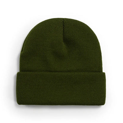 Winter Knit Beanie Hat - Warm Stretch Skull Cap for Boys Girls Adults in Black White Blue Pink & More Colors