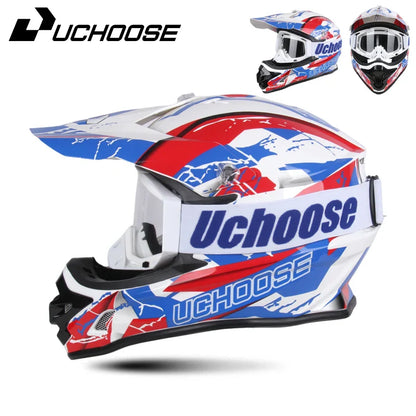 DOT Adult Motocross Helmet – Classic Off-Road Racing Casco for Men & Women, Enduro & Downhill Kask