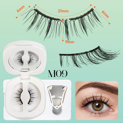 VYRILA Soft Magnetic Eyelashes – No Glue 3D Reusable Lashes for Natural Look & Easy Eye Makeup Application