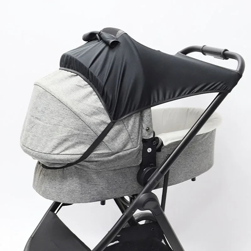 Universal Baby Stroller Sun Shade - UV Protection Canopy Cover for Infant Prams & Car Seats