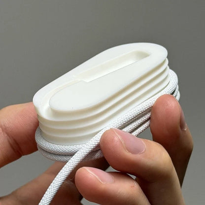 2-Piece Portable Cable Organizer - Anti-Tangle Cord Winders for iPhone, Travel & Desktop Use