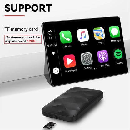 Acodo 2025 Android 14 CarPlay AI Box – 3-in-1 Wireless Android Auto USB Adapter & Universal TV Box for YouTube & Netflix Plug and Play