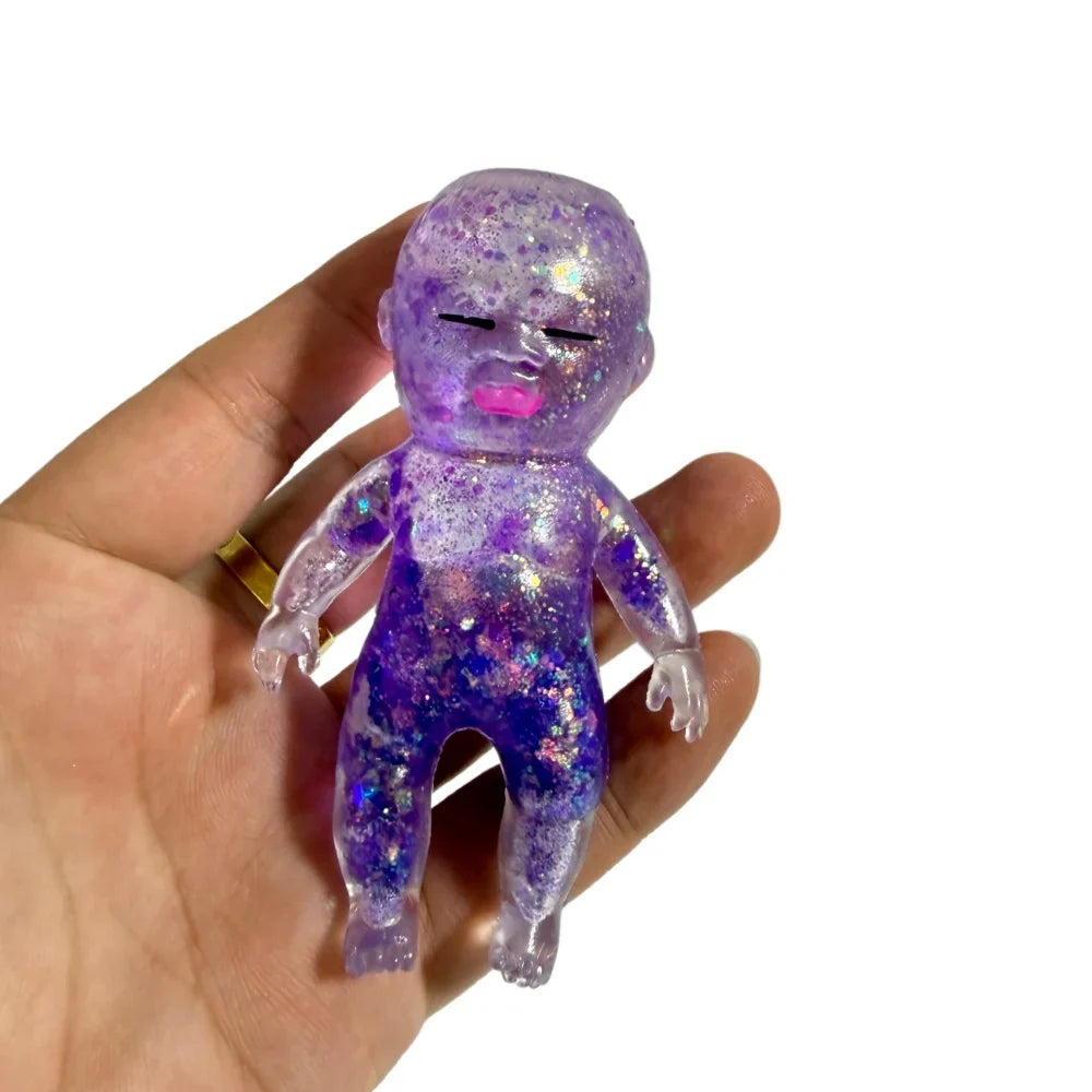 Baby Shape Squishy Stress Relief Toy - Soft Squeeze Fidget Desk Toy for Relaxation and Gifts