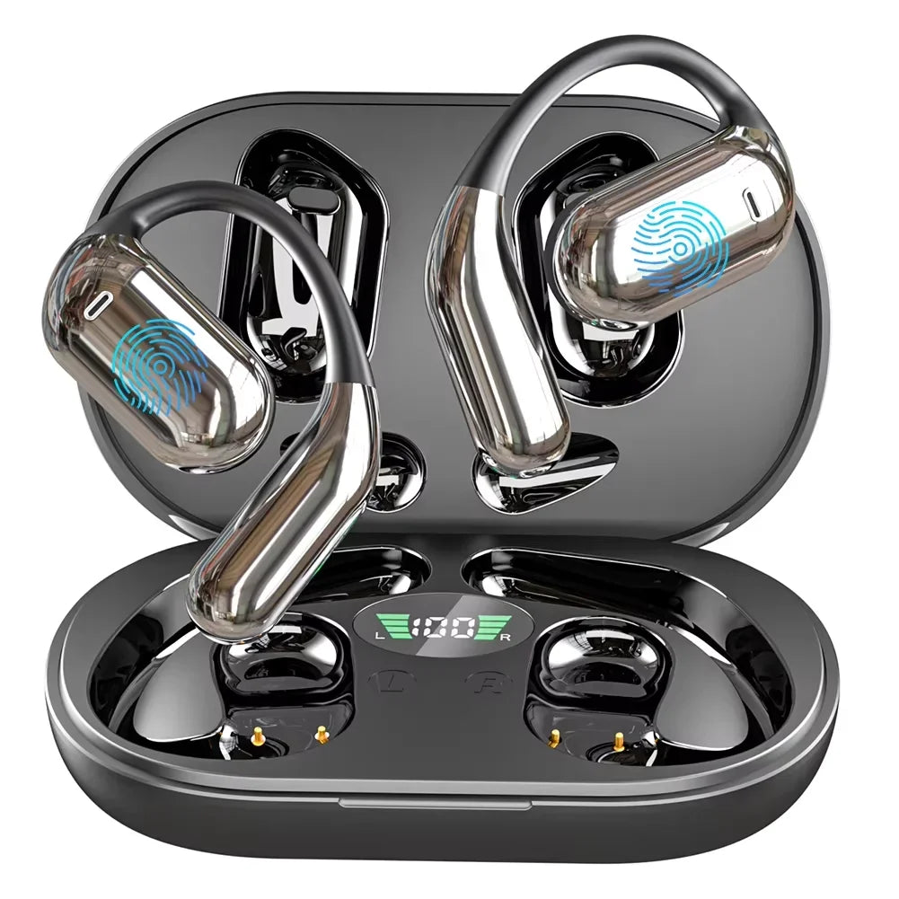 3-in-1 AI Translator Earbuds – Bluetooth 5.3 Smart Wireless Headphones with Real-Time Translation, 144 Languages, Noise Cancelling & Multi-Device Support
