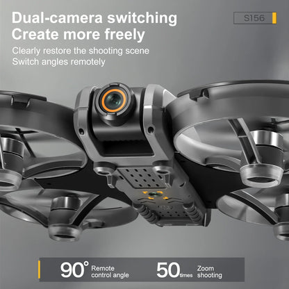 S156 Drone 8K GPS WIFI | Professional Dual Camera HD Quadcopter UAV with Remote Control
