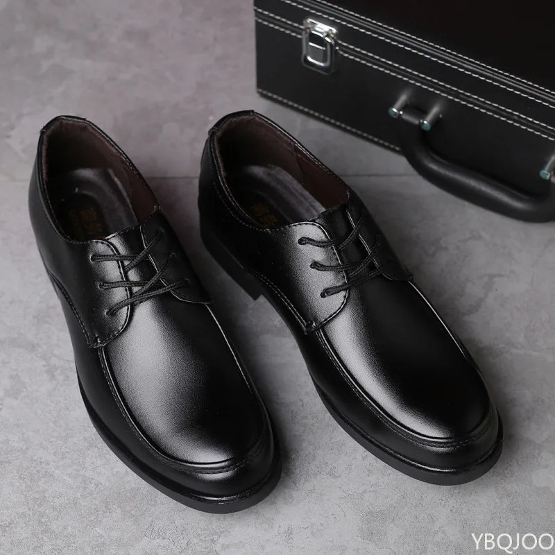 Men's Formal Casual Shoes - Elegant Business Fashion Flats for Spring & Autumn
