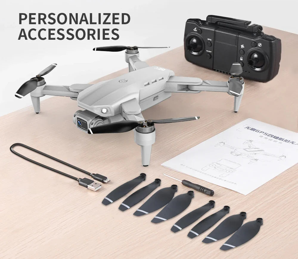 LYZRC L900 PRO GPS Drone – 4K HD Dual Camera, 5G WiFi, Brushless Motor, FPV Quadcopter, Foldable Aerial Photography Drone