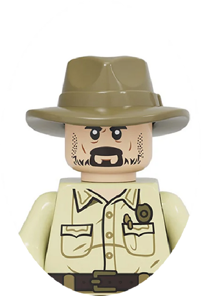 The Terrible Movie Upside-Down Model Building Block Set – Dustin, Mike, Lucas & Eleven Action Figures Toy for Kids