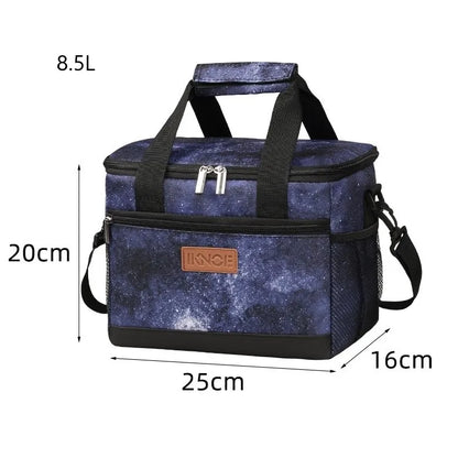 Insulated Lunch Bag - Portable Reusable Food Storage Tote for School, Work & Picnics