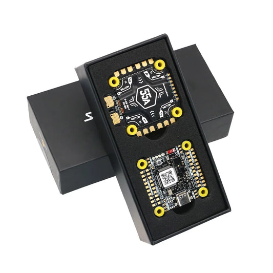 SpeedyBee F405 V5 55A Pro Stack - 32-Bit FC & ESC with OX32 Firmware for RC Model Aircraft