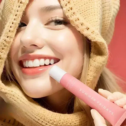 Summer Fridays Lip Balm – Moisturizing Vanilla Pink Sugar & Coffee Cake Scented Lip Gloss, Transparent Lip Oil Makeup