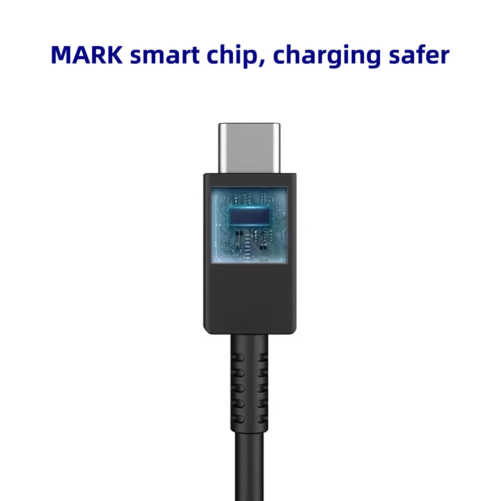 3PCS 100W USB-C to USB-C Fast Charging & Data Cable for Samsung Galaxy S22 S23 S24 S25, Note & A Series