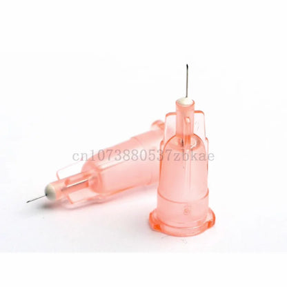 100pcs Tattoo Needles — 34G Safety Needles (1.5mm, 2.5mm, 4mm) for Beauty Injection Syringe & Filler Hand Tool Parts