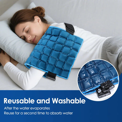 Large 13x22 Inch Reusable Ice Pack — Hot & Cold Wrap for Back, Knee, Leg, Neck, Shoulder & Hip Pain Relief