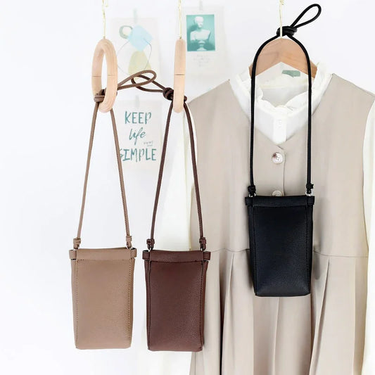 Women's PU Leather Shoulder Bag - Large Capacity Crossbody Handbag with Phone Pocket