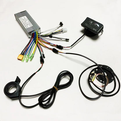 Brushless Motor Controller Kit - 24V/36V/48V 350W-500W E-Bike Sine Wave Controller with S810 LCD Display