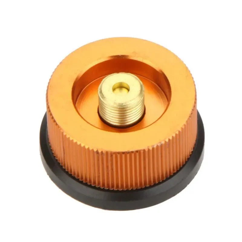 Camping Stove Gas Refill Adapter - MAPP Isobutane Butane Canister Filling Connector