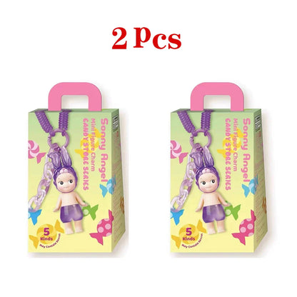 Candy House Angel Keychain Blind Box – Handmade Cartoon Doll Pendant & Mystery Gift