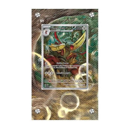 Pokémon Acrylic Extended Artwork Card Display Rack – Pikachu, Greninja, Magikarp & Kingdra Collectible Card Holder Display Case Gift