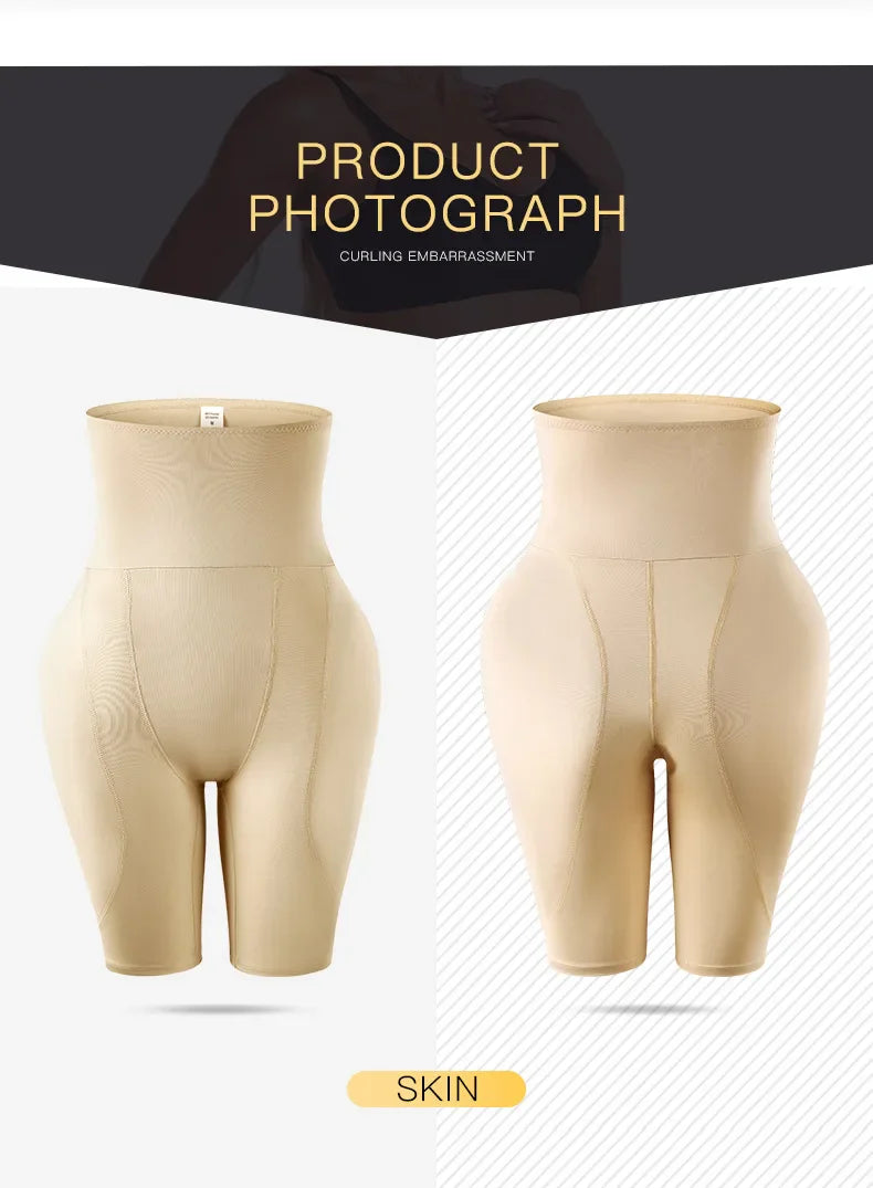 Women’s Butt Lifter Shapewear Shorts – Hip Enhancer Body Shaper with Waist & Belly Control