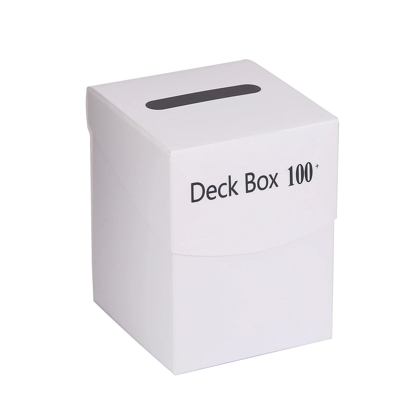 Trading Card Storage Box - 100+ Deck Game Card Carrying Case for Baseball Cards & Family Games