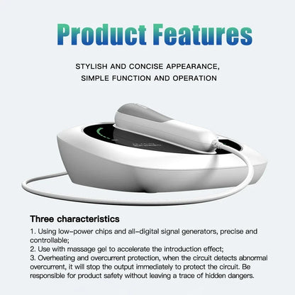Ultrasound Physiotherapy Massage Device – 1MHz Intensity for Muscle & Joint Pain Relief, No-Drug Ultrasonic Machine