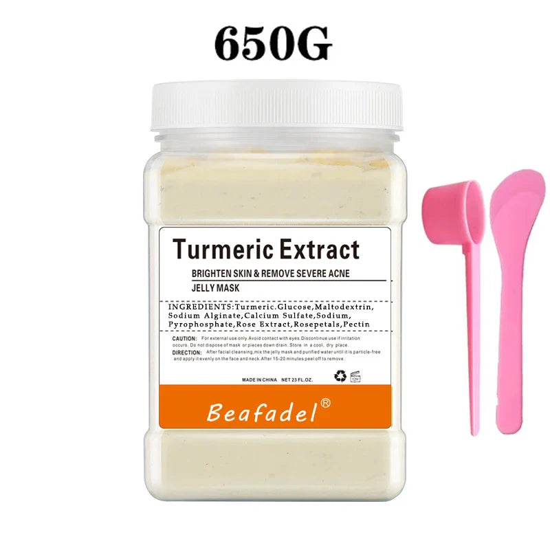 650g Rose Jelly Mask Powder – Peel-Off Hydroplastic Crystal Collagen Facial Mask for Face Care