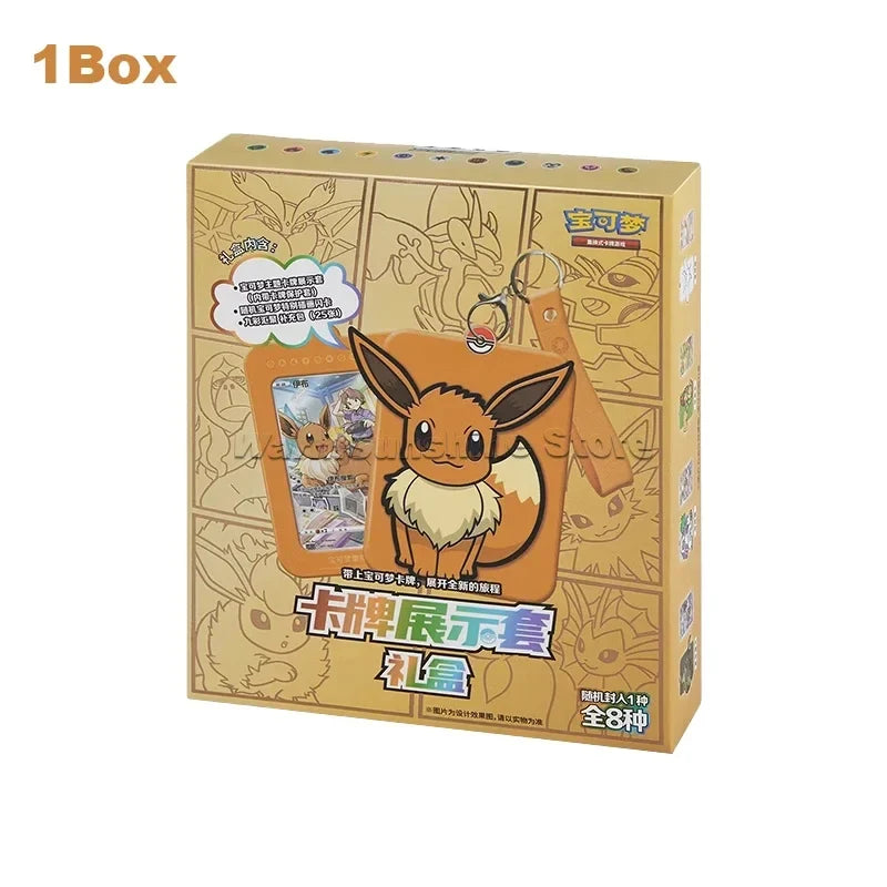 Original Pokemon TCG Gift Box - Simplified Chinese Sword & Shield Trading Card Game Set for Kids Birthday Gifts