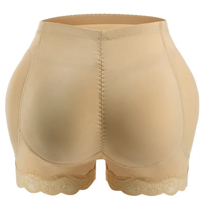 Padded Butt Lifter Corrective Underwear - Butt Enhancer Body Shaper, Modeling Strap Fake Hip Shapewear, Push Up Panties