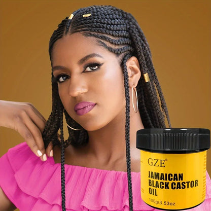 Jamaican Black Castor Oil - Pure Cold-Pressed Hair & Skin Moisturizing Oil