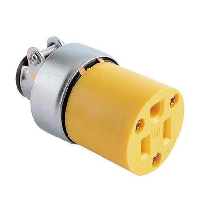 America L5-15P L5-15R 15A US Connector - Tripolar Male Female Locking Plug Socket Extension Receptacle