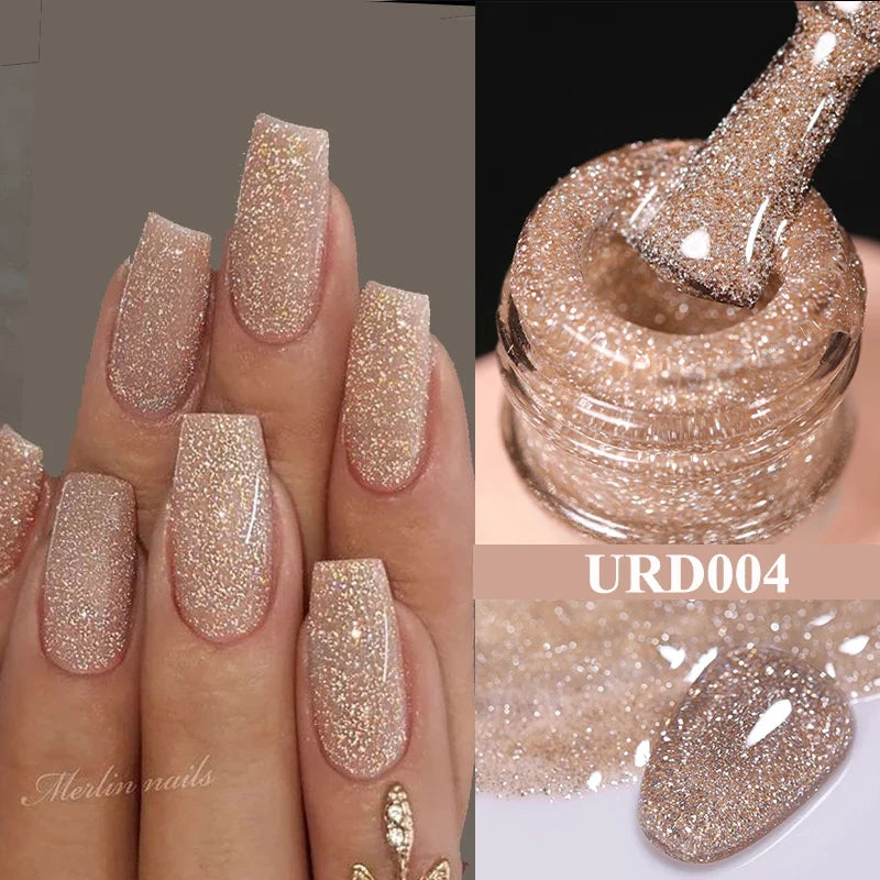UR SUGAR 15ml Jelly Gel Polish - Milky White Translucent UV Soak Off Nail Art Varnish