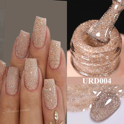 UR SUGAR 15ml Jelly Gel Polish - Milky White Translucent UV Soak Off Nail Art Varnish