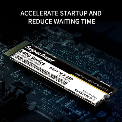 SUPERHEER M.2 SATA SSD – 512GB SATA3 Solid State Drive, 128GB/256GB/1TB/2TB NGFF 2280 Hard Disk for Laptop & Notebook