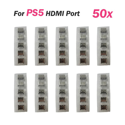 PS5 HDMI Port Replacement Socket – Compatible Connector for PS5, PS5 Slim & PS5 Pro (10/20/50PCS)
