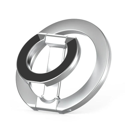 Double-Sided Magnetic Phone Ring Holder – MagSafe Kickstand Grip for iPhone, Huawei & Xiaomi